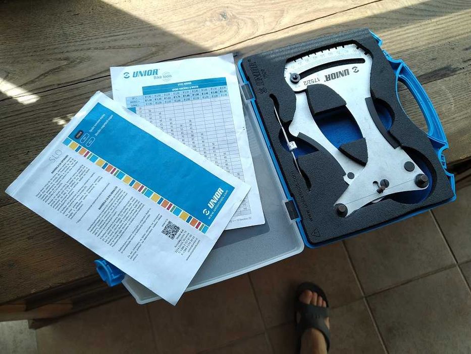 Tensiômetro  MARCA UNIOR 1752/2  para calibrar raios