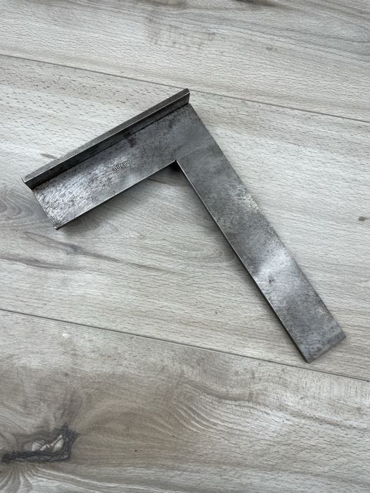 Kątownik ślusarski ze stopką 130x200