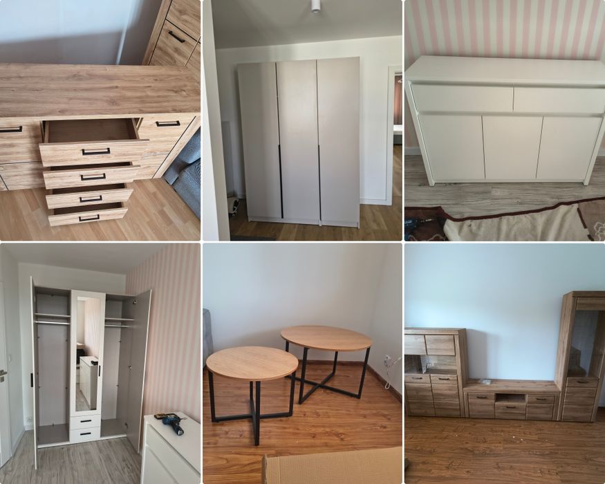 Montaż mebli z paczek