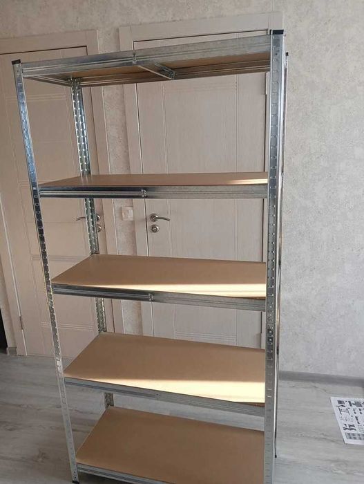 Металеві стелажі 2м × 120 × 45, 180×90×40 | міцні полиці