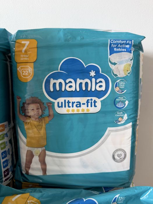 Підгузки Mamia 6+ та 7, Пелюшки 40х60