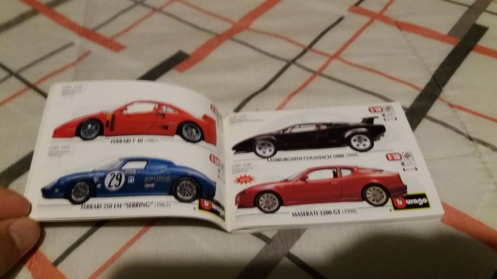 Catálogo Burago 1999