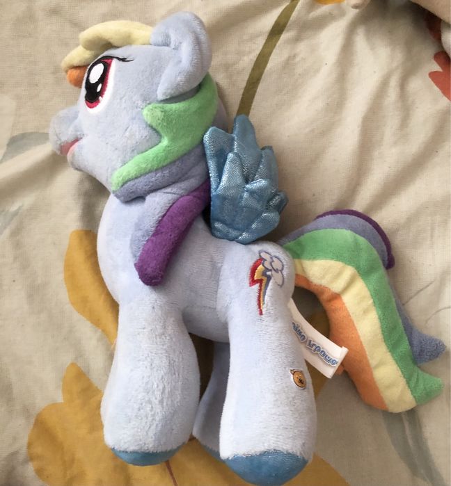 М'яка іграшка рейнбоу деш млп май літл поні mlp my little pony: 175 грн ...