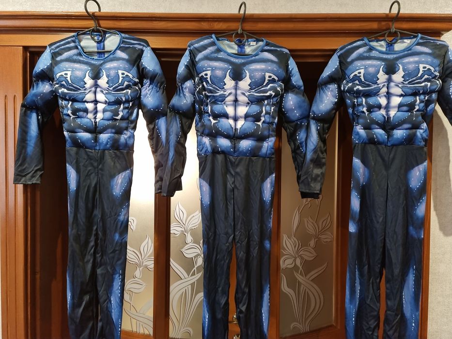 Костюми Веном Сімбіот/Venom/,Марвел, ростовка 110-135см, нові!