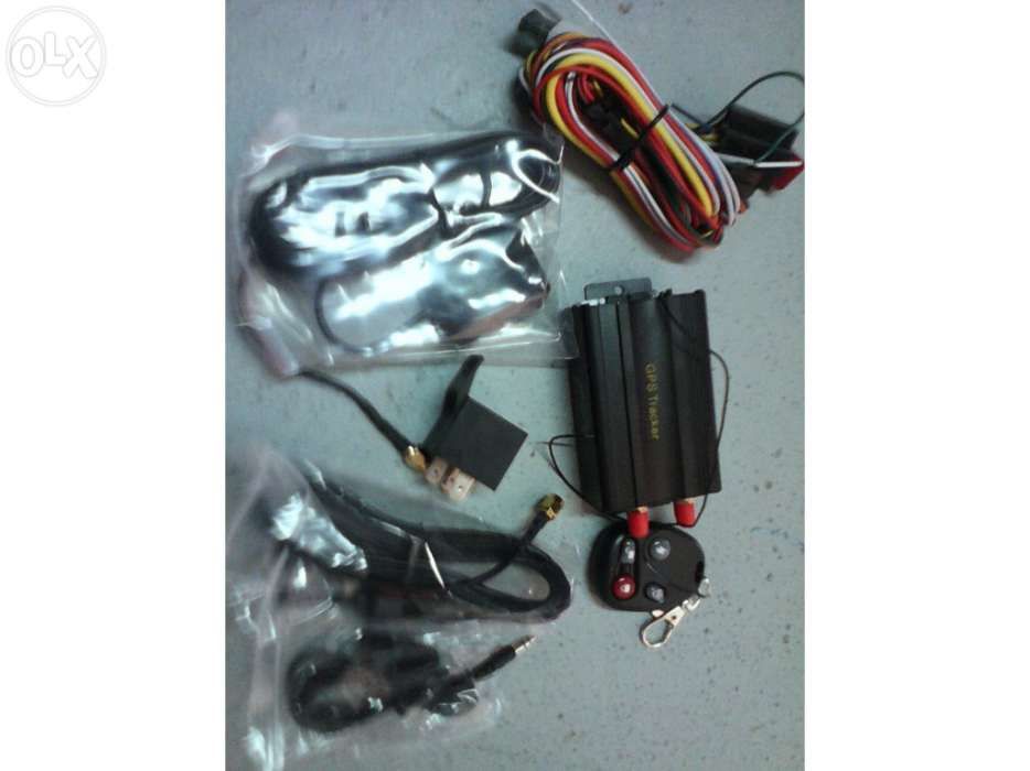 Localizador gps e alarme gsm com corte corrente e comando64740525917315121