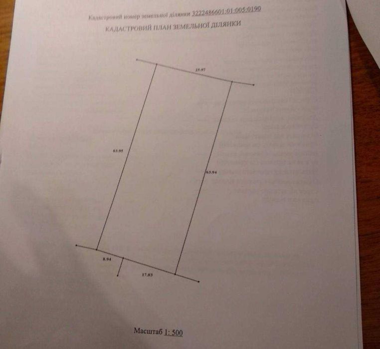 Без% Земля ділянка 16.61 сот с. Тарасівка Фастівський р-н м. Теремки