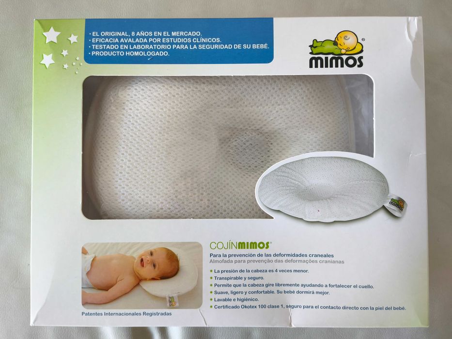 Almofada Mimo tamanho P – muito bom estado + caixa original