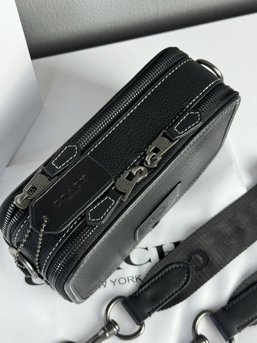 Чоловіча сумка Coach мужская сумка клатч барсетка мессенджер