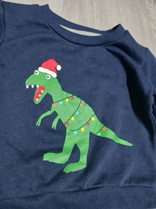 Świąteczna bluza z dinozaurem rozm. 86 / Dunnse Stores