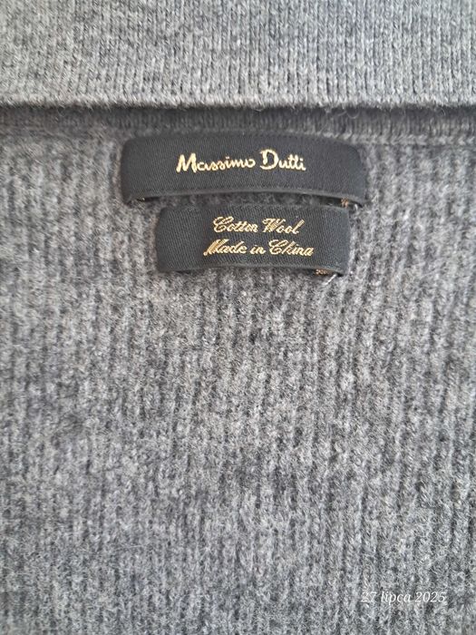 Sweter Massimo Dutti dla chłopca wełna