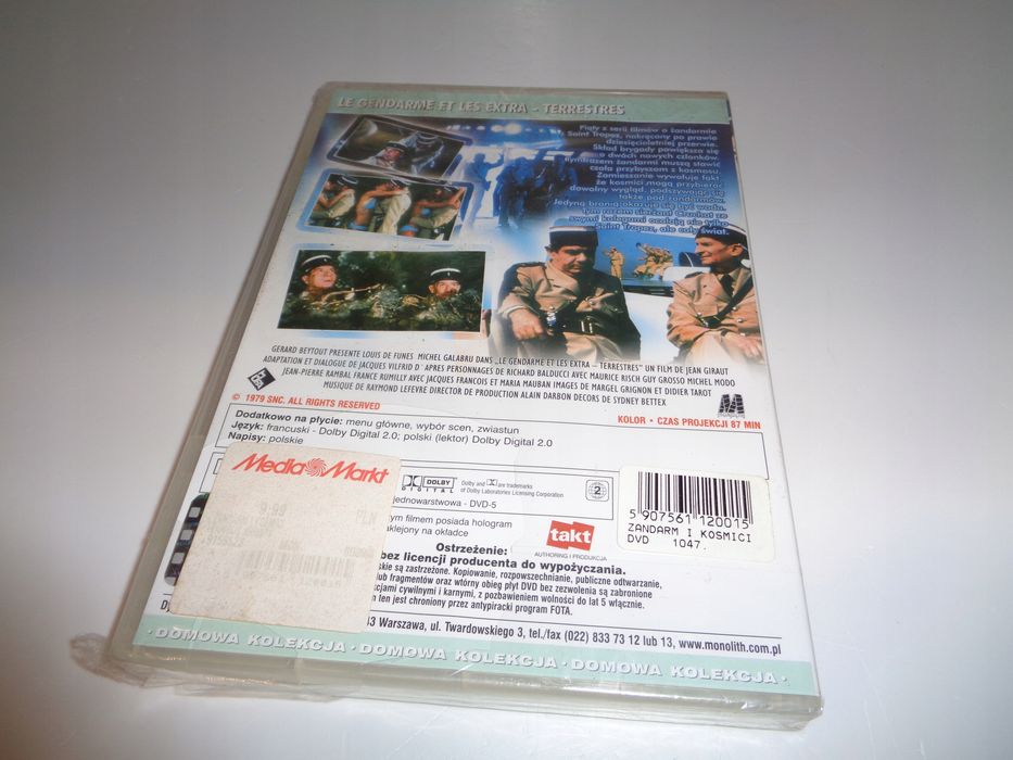 Żandarm i kosmici płyta DVD *