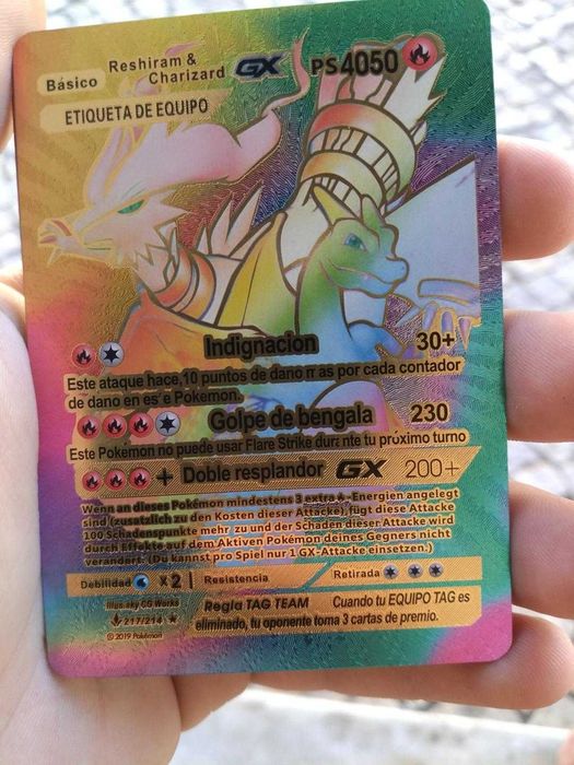Reshiram & Charizard GX