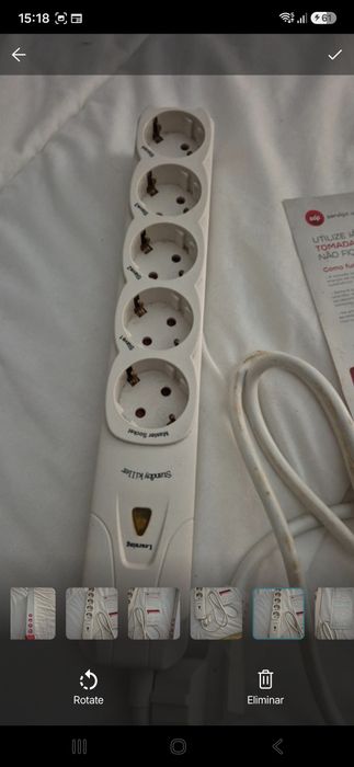 Master Socket – tomada principal que controla o sistema. Nunca foi usado