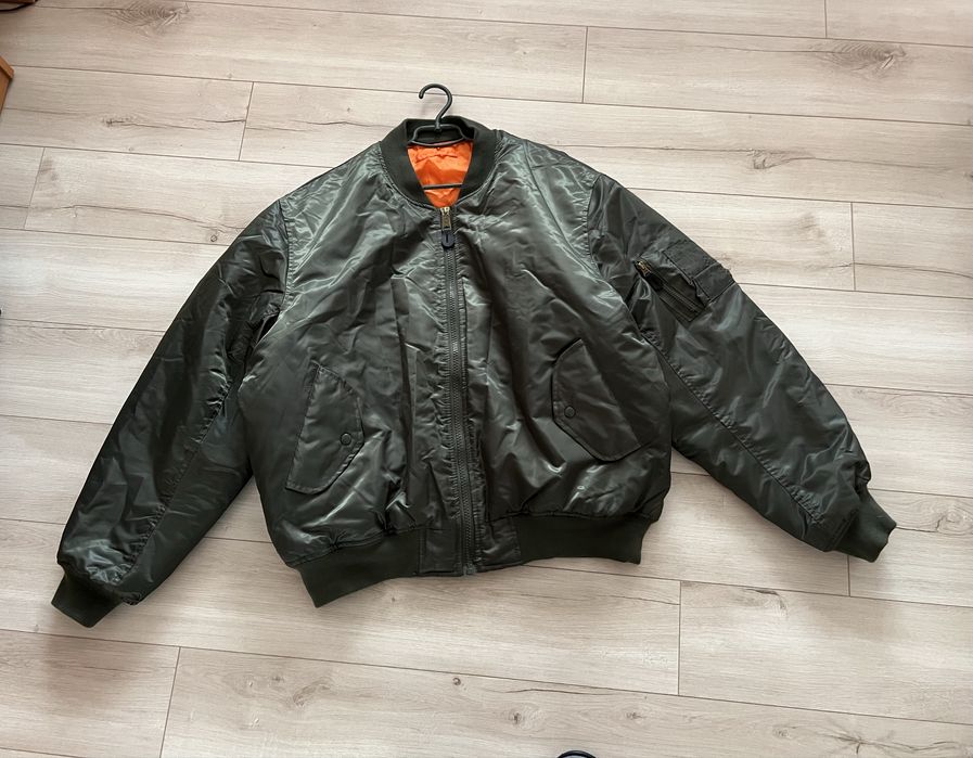 Батал. Стильна чоловіча демисезонна  куртка бомбер  USA 56-58 розмір