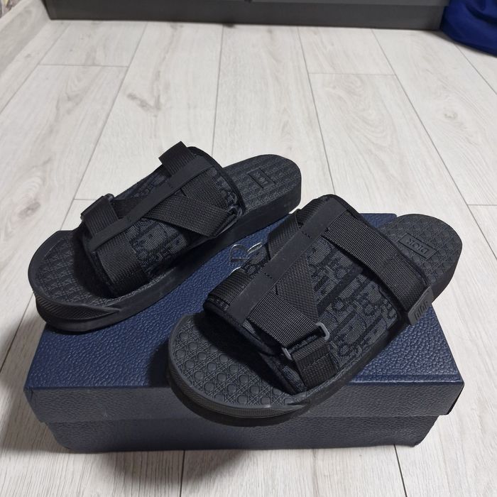 Тапки dior шльопанці dior dior slides black 42 43 birkinshtock burberry gucci hermes chrome hearts
