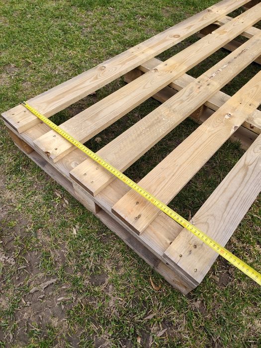 Palety Long 208 x 80 do ogrodu, altany