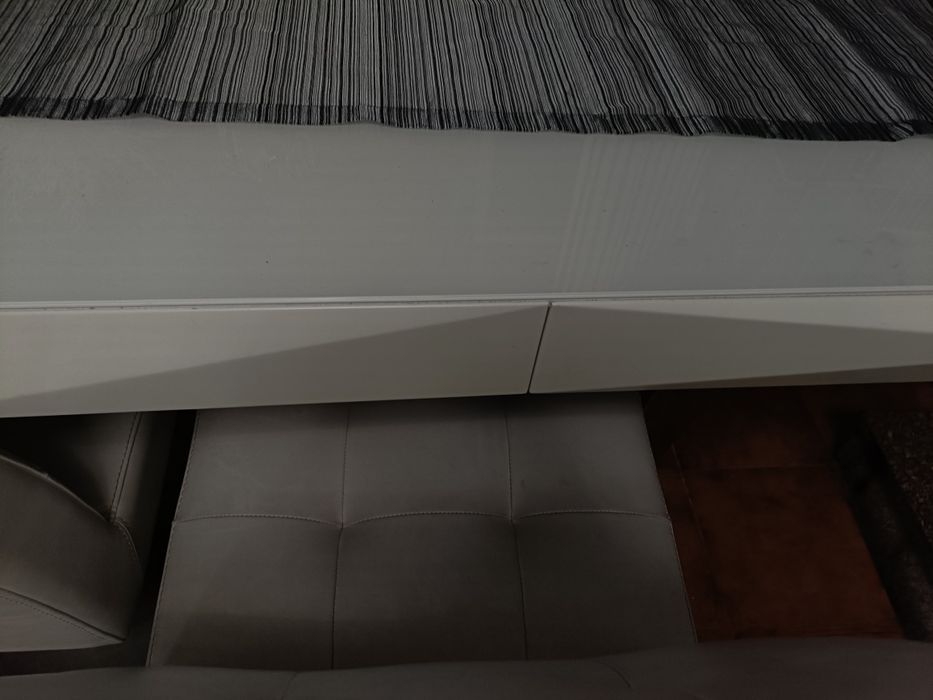 Mesa vidro +6 cadeiras