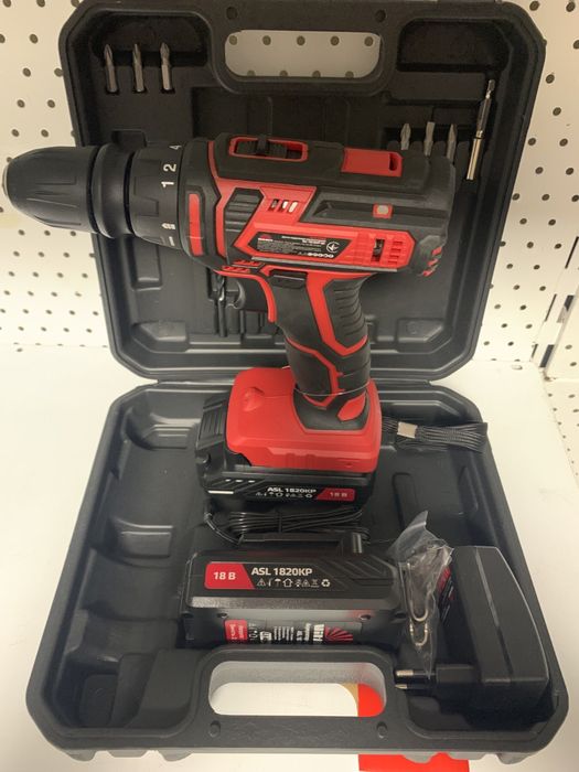 Дрель-шуруповерт аккумуляторная Vitals AU 18/2KP QC