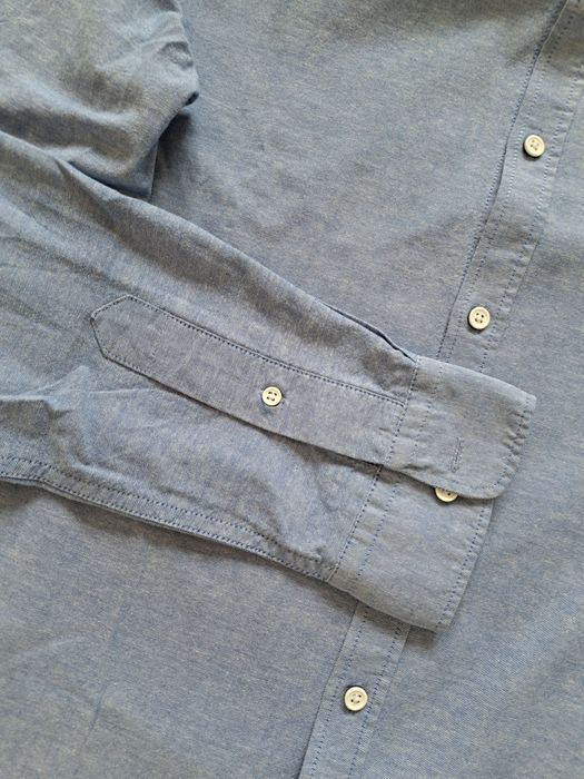 Zara Man Jasnoniebieska Koszula Slim Fit M