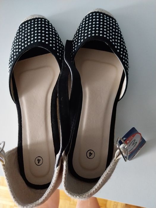 Sandały,  espadryle rozm. 37