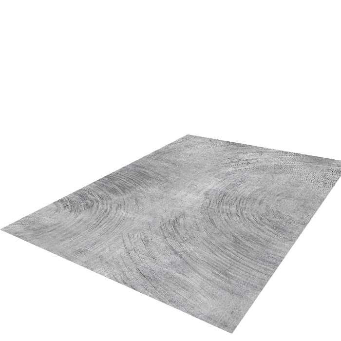 Dywan miękki krótki włos pluszowy niebieski szary nowoczesny 220/160cm