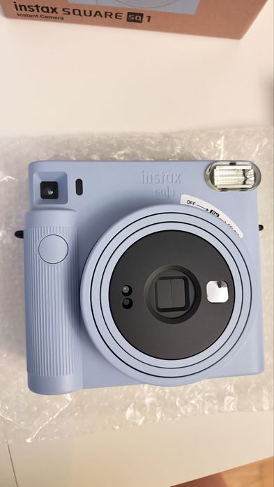 Nowy Instax Square SQ1 blekitny + 10 szt sheets.