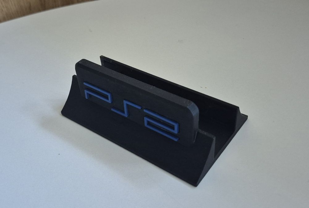 Stojak playstation 2 slim z napisem