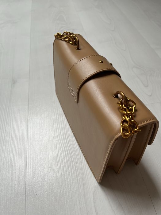 Brązowa torebka Pinko