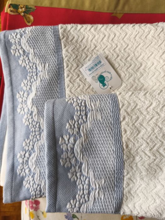 Conjunto toalhas wc-, 3 peças