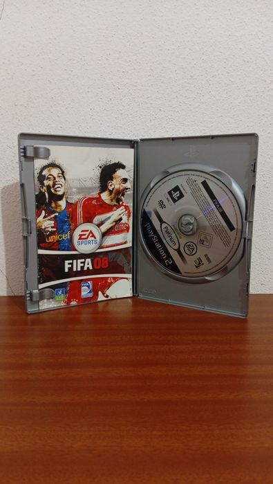 FIFA 08 PS2 Platinum Completo