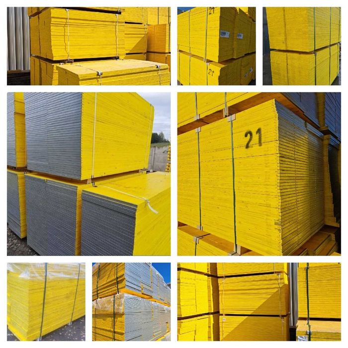 Sztyce budowlane stemple podpory stropowe dźwigary h20 sklejka doki