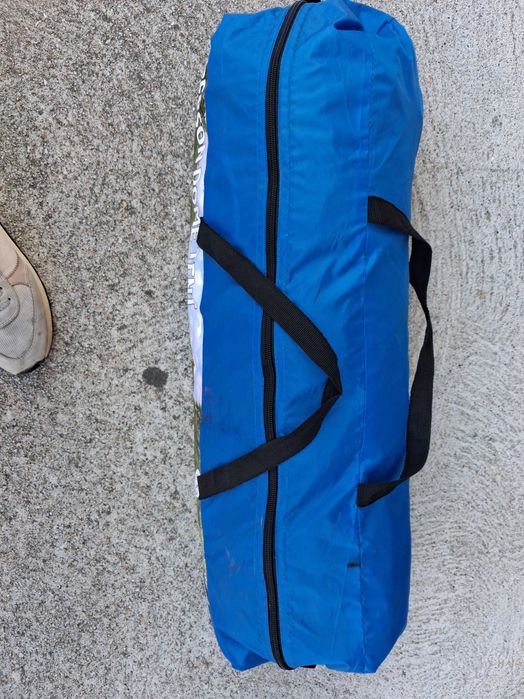 Tenda campismo azul