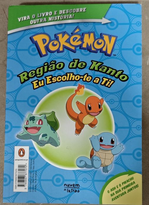 Livro Pokémon - Região de Johto