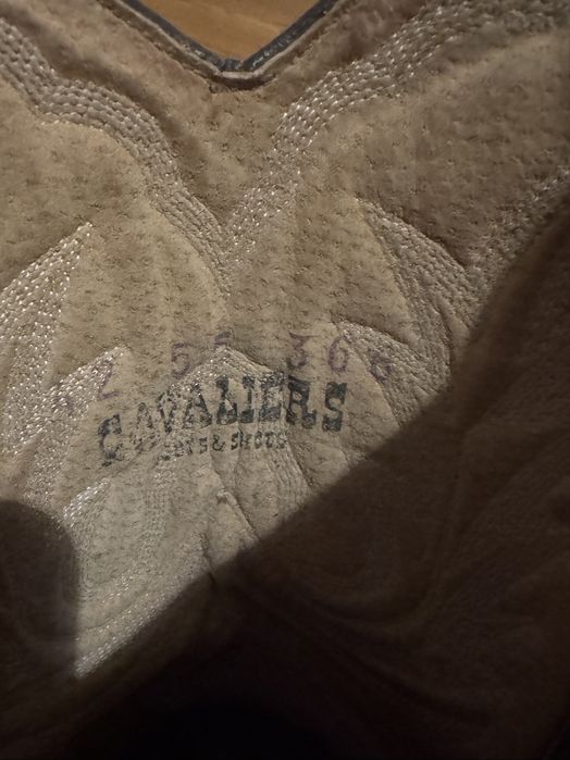 Botas de cowboy em pele Cavaliers