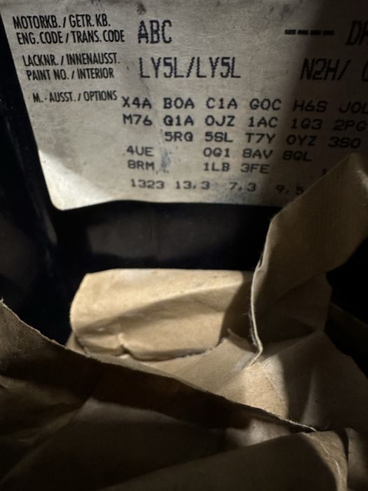 Zderzak tylny audi a4 b5 tył sedan LY5L