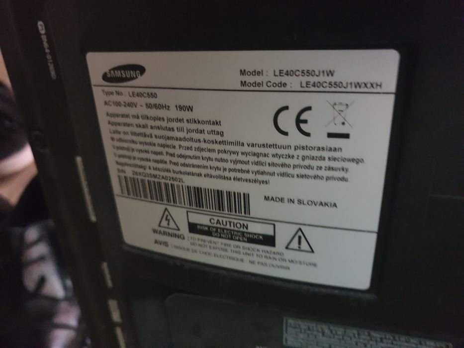 Tv Samsung -42" Potrzebny dekoder