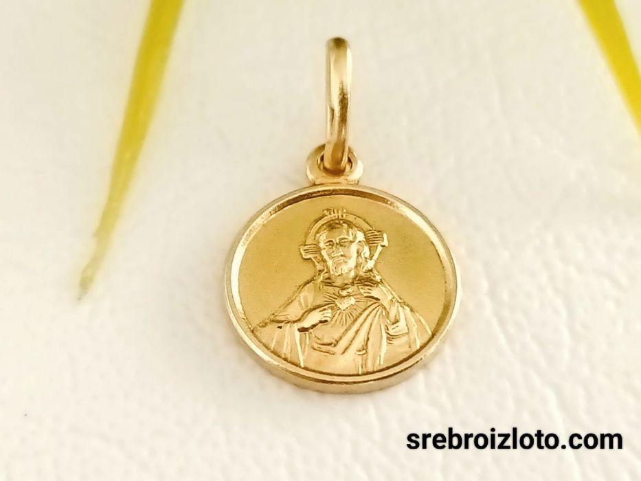 Medalik złoty próba 585