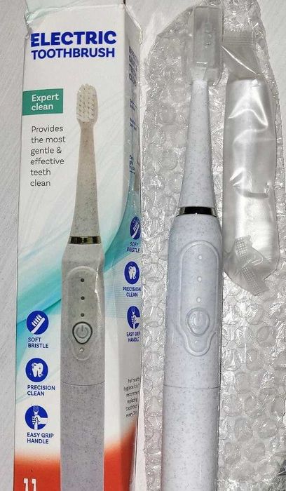 Щітка зубна Electric Toothbrush і 2 насадки (зубная щетка электро)