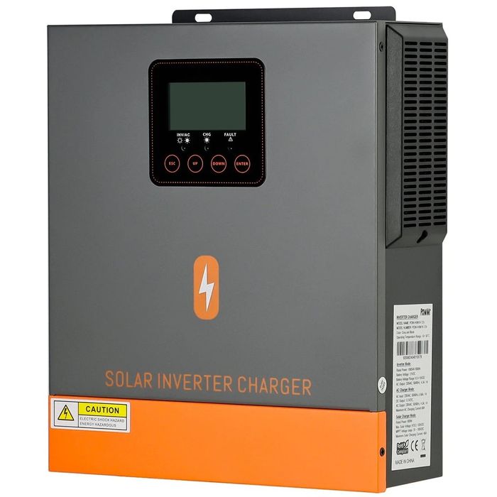 Гібридний інвертор Powmr POW-HVM1.5K-24V, 24 В, 1500 Вт (безперебійник