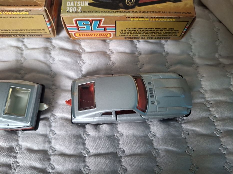 Matchbox 67 novos com caixas datsun 260 z.