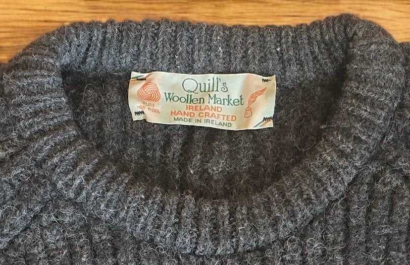 Свитер Quills для любителей Охоты и Рыбалки модель Aran