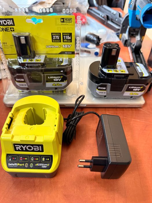 Ryobi bateria Akumulator Ładowarka 4ah i 5ah 18V ONE+