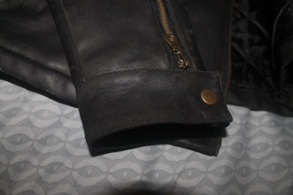 Куртка кожаная Moto VS