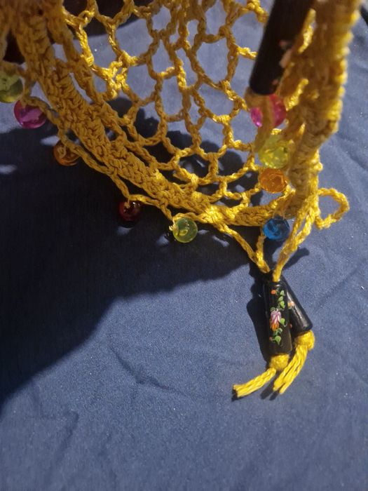 Karnawał, ażurowe nakrycie na głowę boho , sesja zdjęciowa, Halloween,