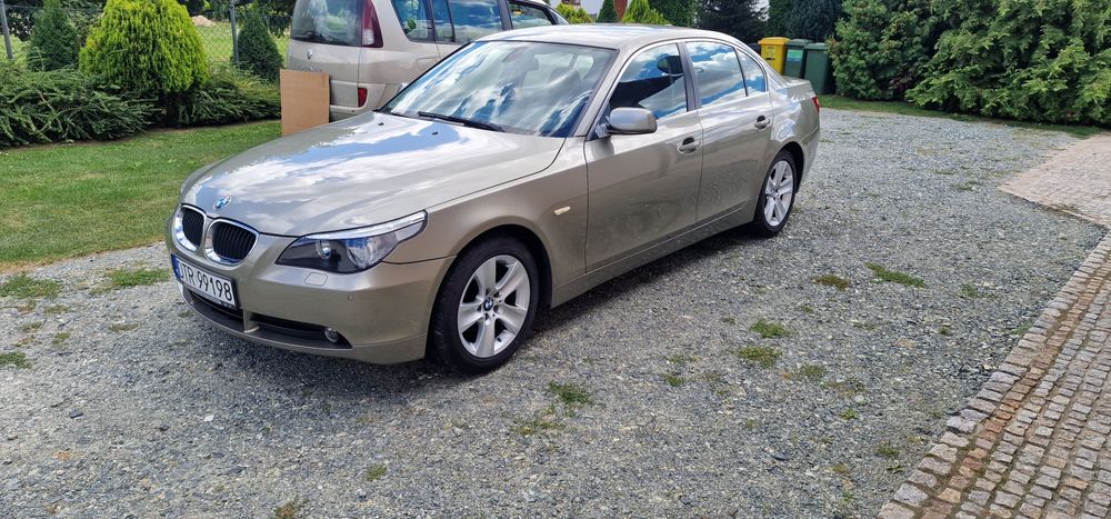 Sprzedam bmw e 60. Benzyna +gaz.