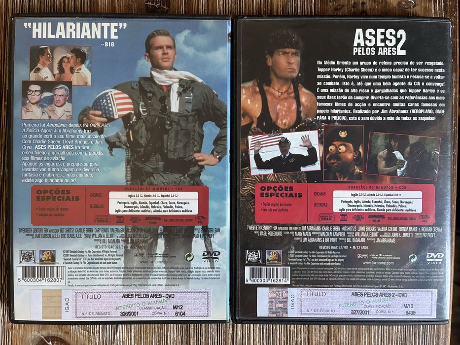 Pack “Ases Pelos Ares” [2DVDs]