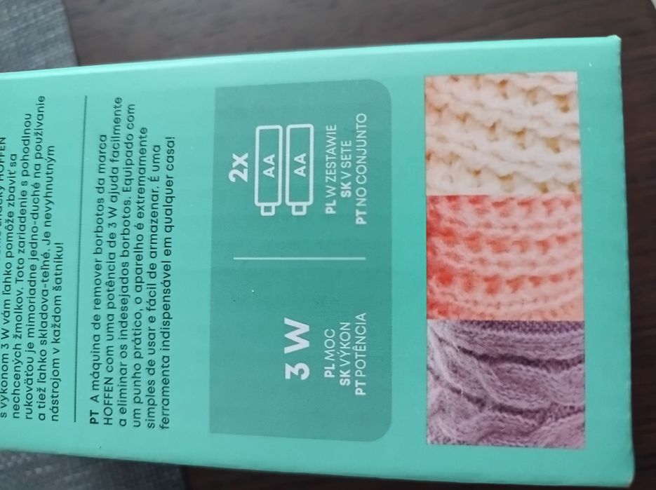 Nowa golarka do ubrań