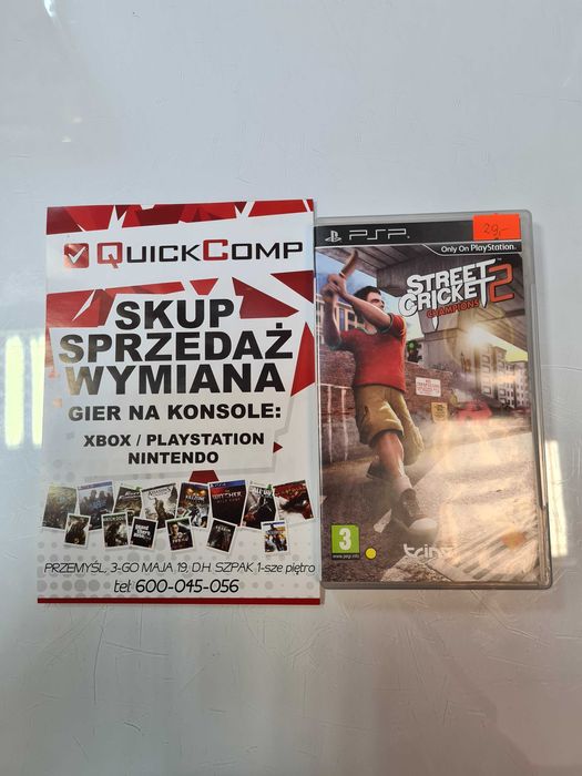 Gra Playstation Portable PSP Street Cricket 2 Gwarancja 1 Rok