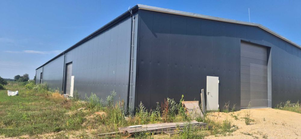hala magazynowa. konstrukcja hali magazynowej. dwie hale 50x20x6m oraz 55x18x6m