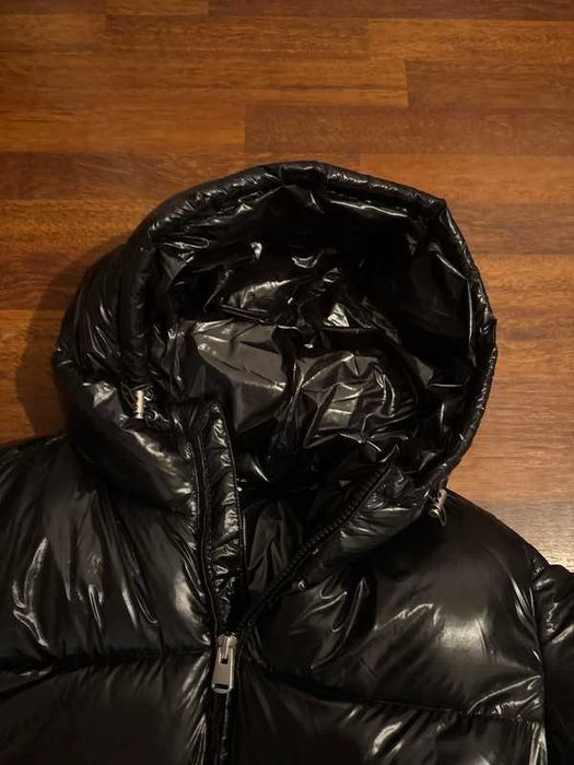 Casaco Puffer Zara 100% Feather Down Preto